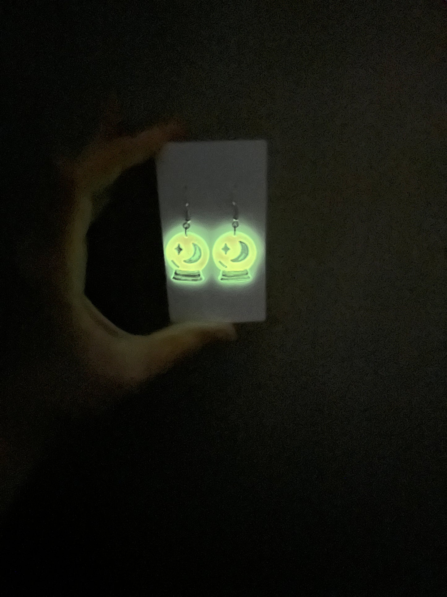 Glowing Crystal Ball